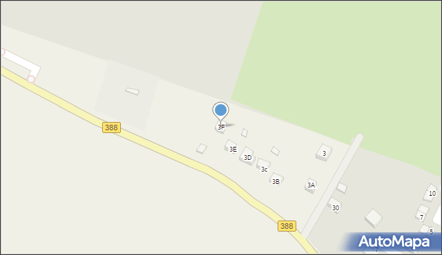 Stara Bystrzyca, Bystrzycka, 3F, mapa Stara Bystrzyca