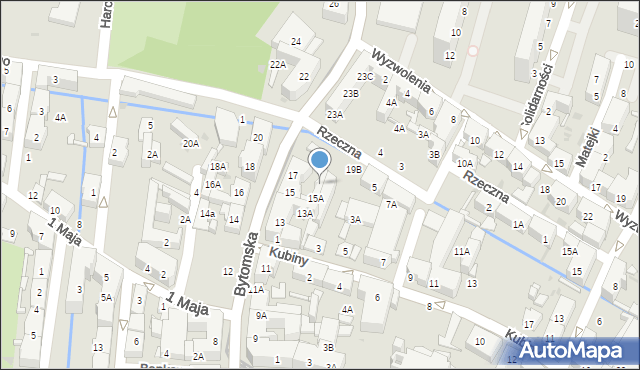 Świętochłowice, Bytomska, 17A, mapa Świętochłowice