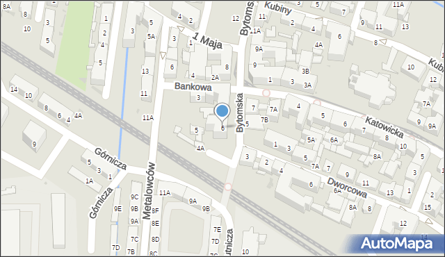 Świętochłowice, Bytomska, 6, mapa Świętochłowice