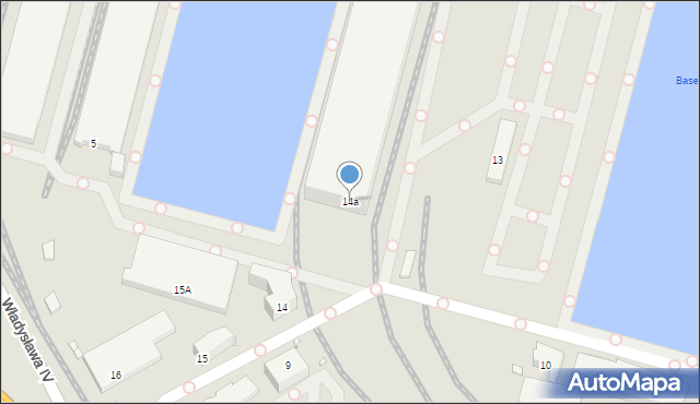 Szczecin, Bytomska, 14a, mapa Szczecina