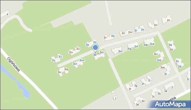 Warszawa, Bysławska, 3kl, mapa Warszawy