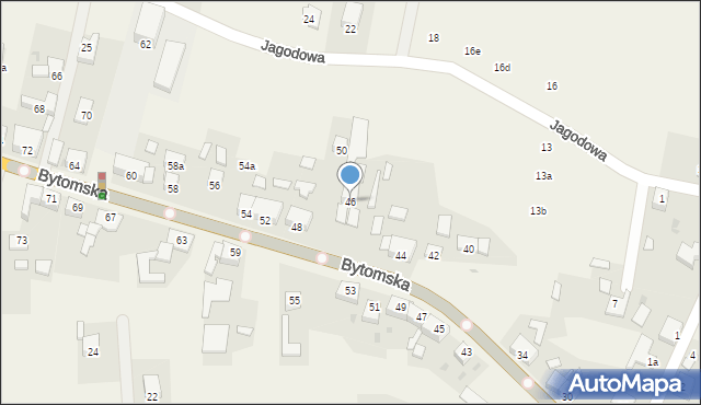 Wieszowa, Bytomska, 46, mapa Wieszowa