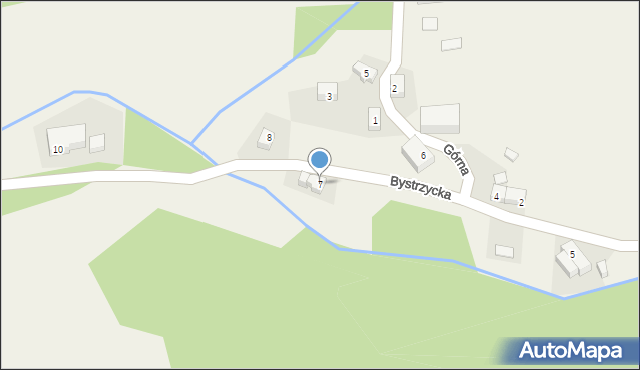 Wójtowice, Bystrzycka, 7, mapa Wójtowice