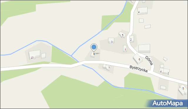 Wójtowice, Bystrzycka, 8, mapa Wójtowice