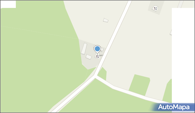 Bzów, Bzów, 51, mapa Bzów