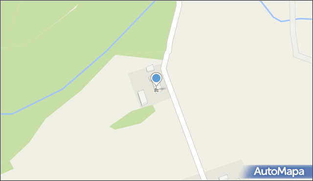 Bzowo, Bzowo, 8b, mapa Bzowo
