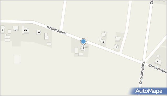 Rzędowice, Bzionkowska, 1, mapa Rzędowice