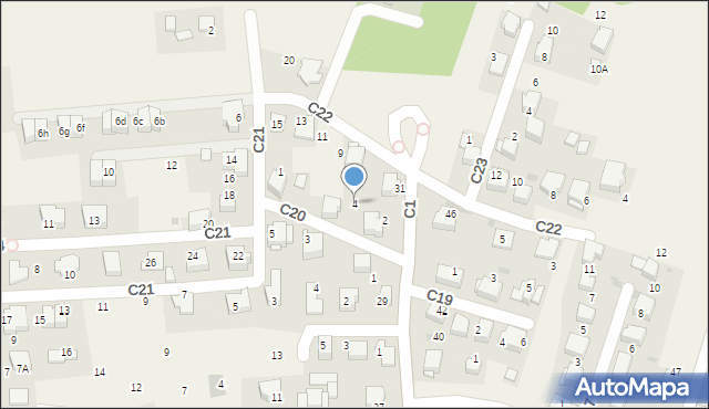 Węgrzce, C20, 4, mapa Węgrzce