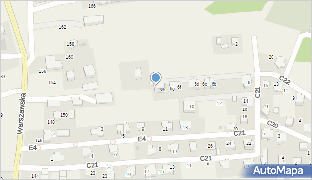 Węgrzce, C21, 6i, mapa Węgrzce