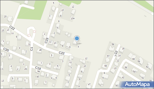 Węgrzce, C22, 4a, mapa Węgrzce