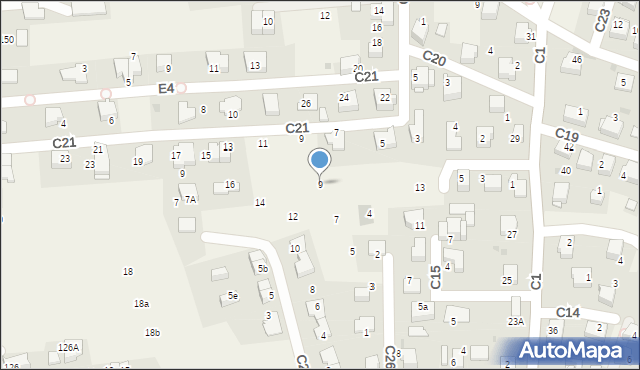 Węgrzce, C26, 9, mapa Węgrzce