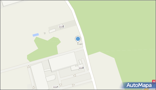 Całowanie, Całowanie, 111c, mapa Całowanie