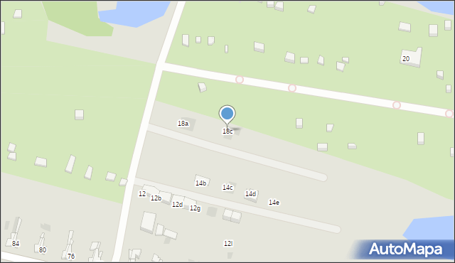 Bytom, Cegielniana, 18c, mapa Bytomia