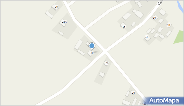 Ceber, Ceber, 28, mapa Ceber