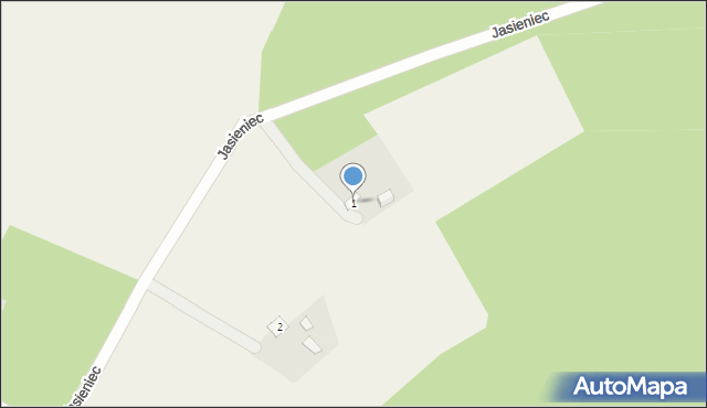 Cecylówka Głowaczowska, Cecylówka Głowaczowska, 1, mapa Cecylówka Głowaczowska