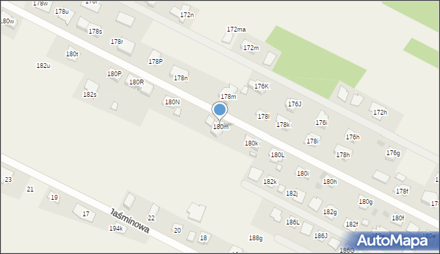 Cedzyna, Cedzyna, 180m, mapa Cedzyna