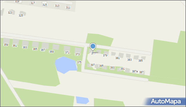 Cegielnia Psucka, Cegielnia Psucka, 377, mapa Cegielnia Psucka