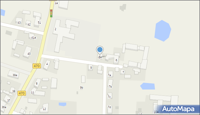 Ceków-Kolonia, Ceków-Kolonia, 6A, mapa Ceków-Kolonia