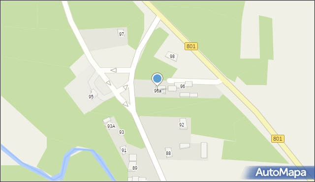 Celejów, Celejów, 96a, mapa Celejów