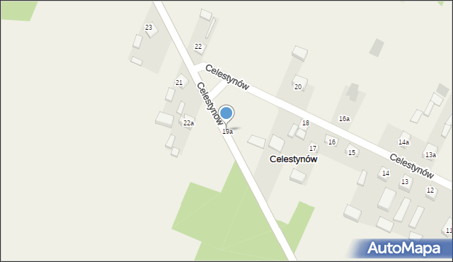 Celestynów, Celestynów, 19a, mapa Celestynów