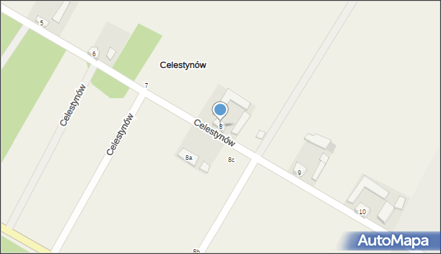 Celestynów, Celestynów, 8, mapa Celestynów