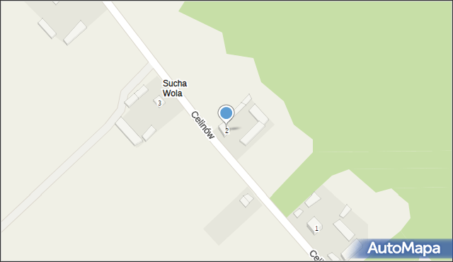 Celinów, Celinów, 2, mapa Celinów