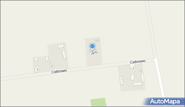 Celinowo, Celinowo, 2a, mapa Celinowo