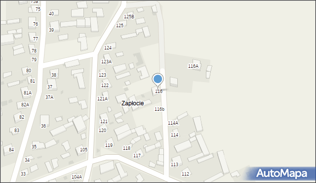 Celiny, Celiny, 116, mapa Celiny