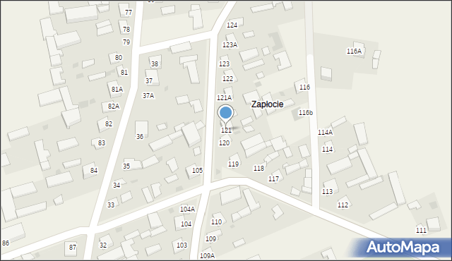 Celiny, Celiny, 121, mapa Celiny