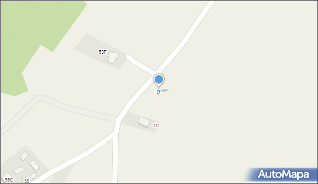 Celiny, Celiny, 1f, mapa Celiny