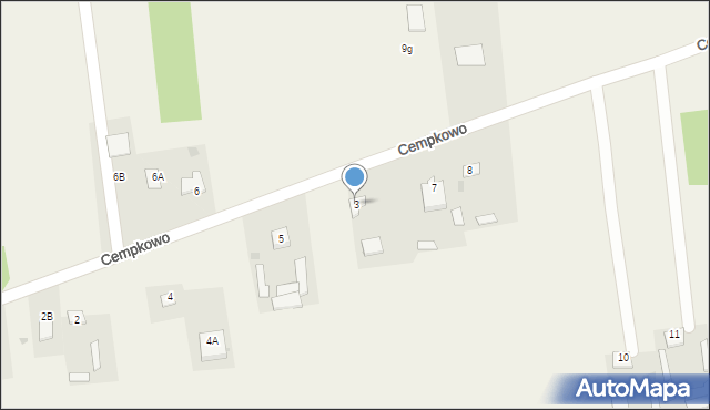 Cempkowo, Cempkowo, 3, mapa Cempkowo