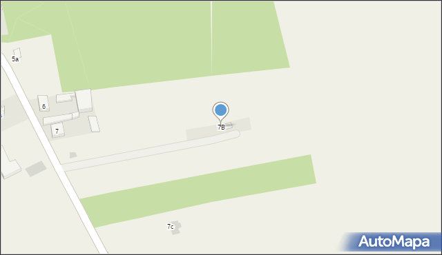 Ceniawy, Ceniawy, 7B, mapa Ceniawy