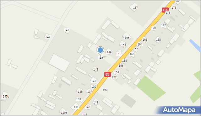 Ceranów, Ceranów, 145, mapa Ceranów