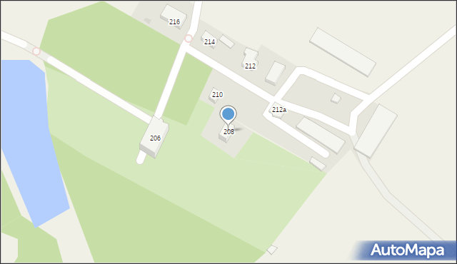 Ceranów, Ceranów, 208, mapa Ceranów