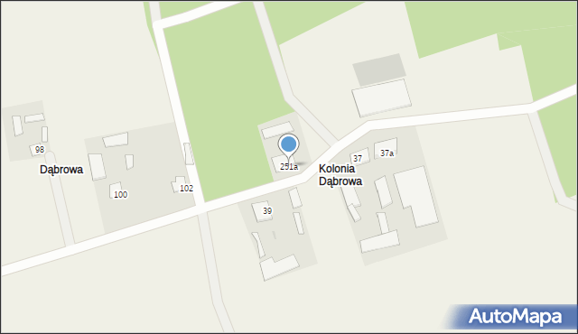 Ceranów, Ceranów, 251a, mapa Ceranów