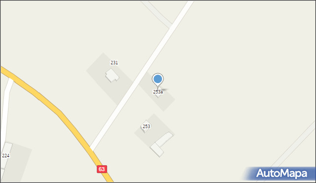 Ceranów, Ceranów, 253a, mapa Ceranów