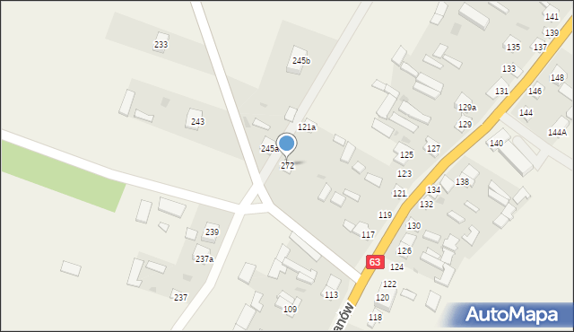 Ceranów, Ceranów, 272, mapa Ceranów