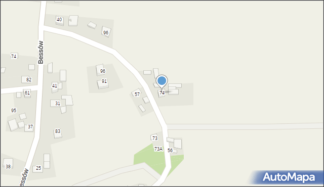 Cerekiew, Cerekiew, 74, mapa Cerekiew