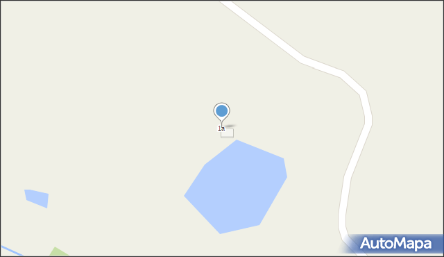 Cerekwica Stara, Cerekwica Stara, 1a, mapa Cerekwica Stara