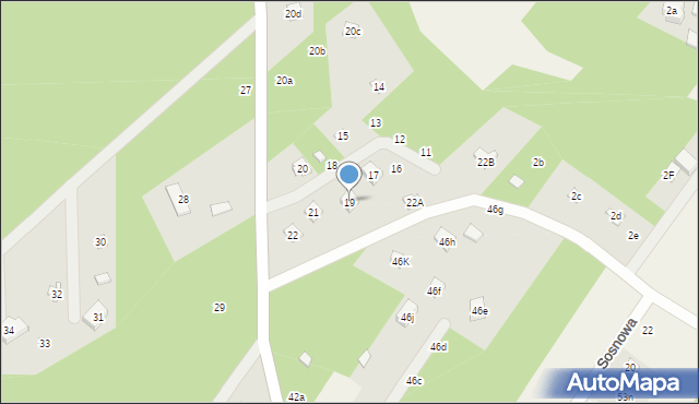 Cesarka, Cesarka, 19, mapa Cesarka