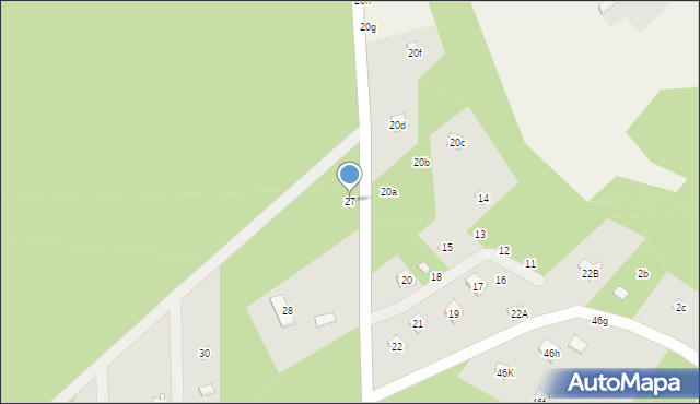 Cesarka, Cesarka, 27, mapa Cesarka