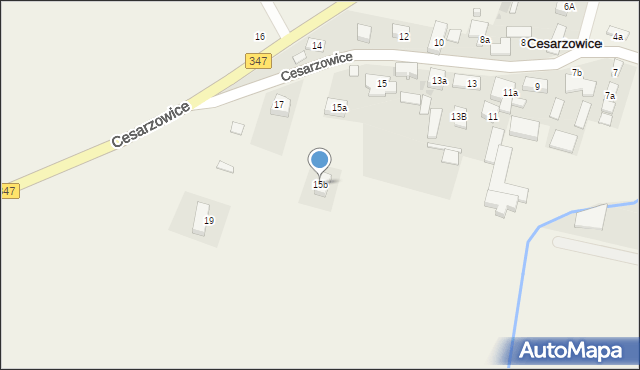 Cesarzowice, Cesarzowice, 15b, mapa Cesarzowice