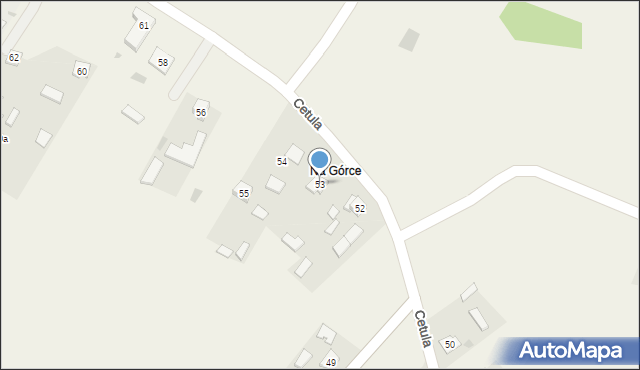 Cetula, Cetula, 53, mapa Cetula