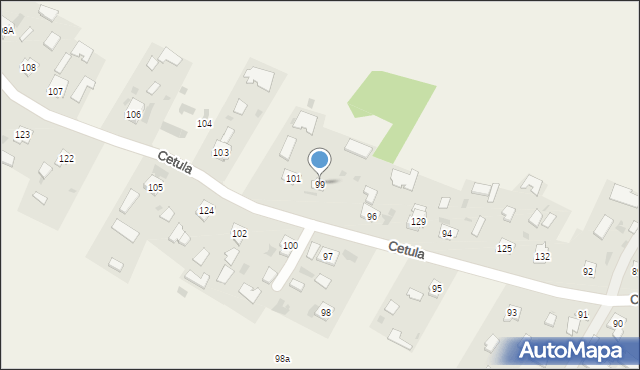 Cetula, Cetula, 99, mapa Cetula