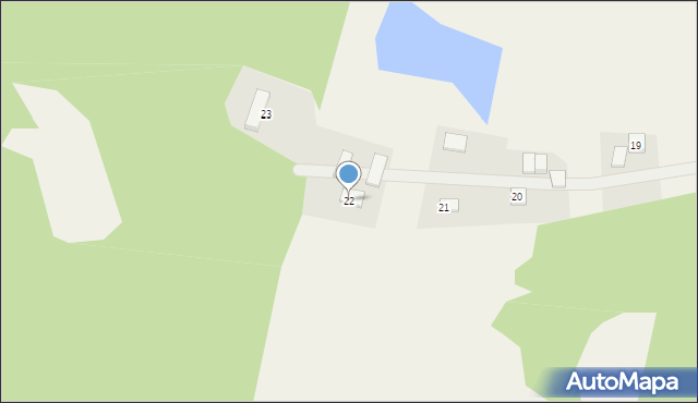 Cetyń, Cetyń, 22, mapa Cetyń