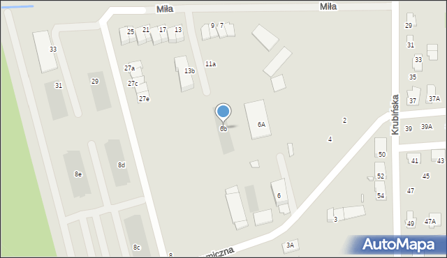 Ciechanów, Ceramiczna, 8a, mapa Ciechanów