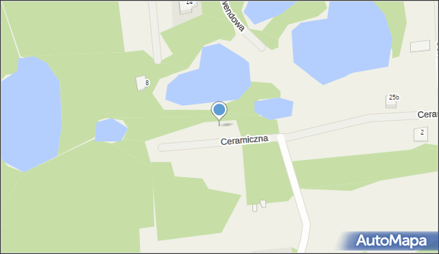 Droszków, Ceramiczna, 18, mapa Droszków