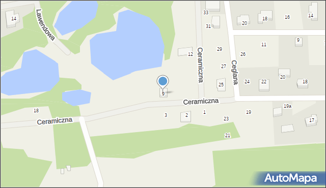 Droszków, Ceramiczna, 9, mapa Droszków