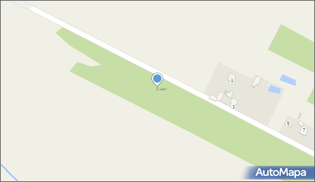 Dubiny, Cegielniana, 42, mapa Dubiny