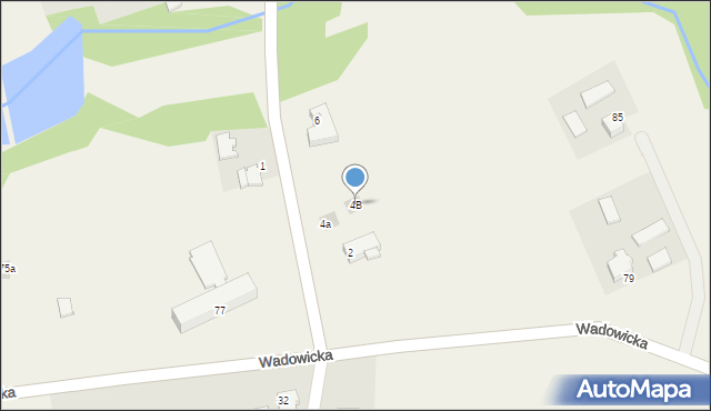 Frydrychowice, Centralna, 4B, mapa Frydrychowice